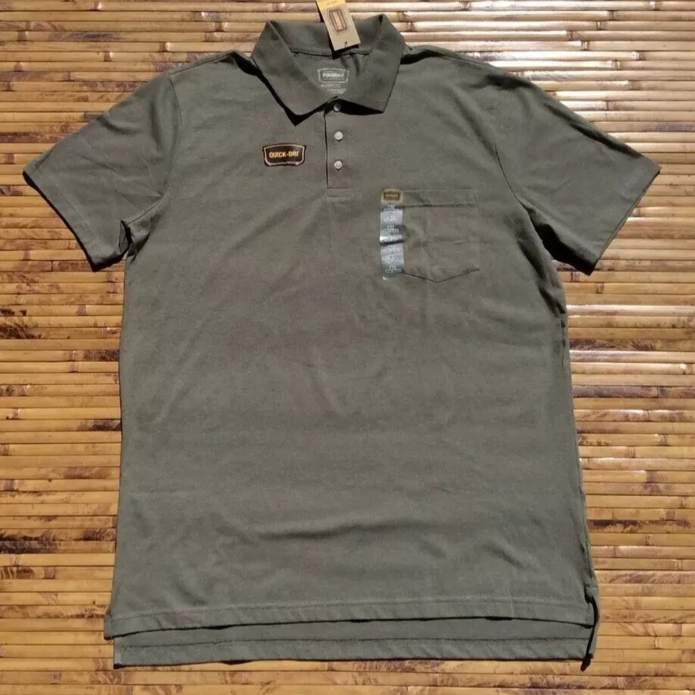 Foundry Polo Big Tall Shirt Mens Plus Size XLT NEW with tags, Quick Dry